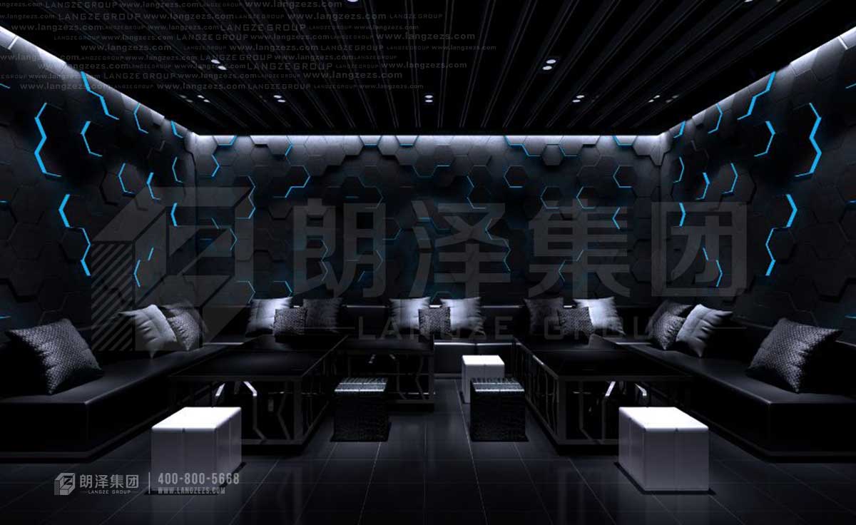 衡陽(yáng)十三狼酒吧包房設計效果圖